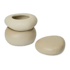 New Ferm Living Pebble ask large, Sand/Cream Beige