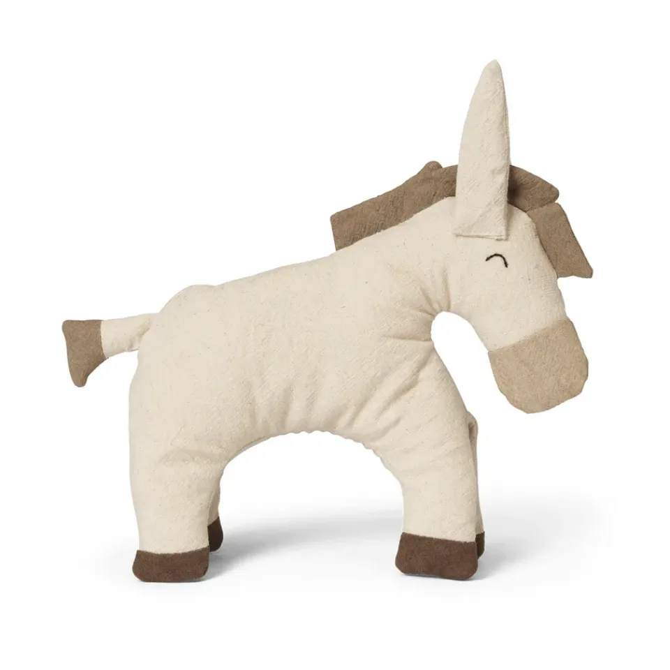 Clearance Ferm Living Peluche Donkey, Undyed-dark sand Beige