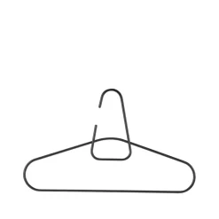 Best Zone Denmark Percha A-Hanger, Black, set de 2 Negro