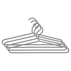 Discount SMD Design Percha Alfred, claro, set de 4 Gris