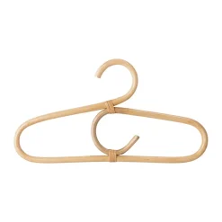 Clearance Bloomingville Percha Aranya ratán 17x30 cm, Natur Beige
