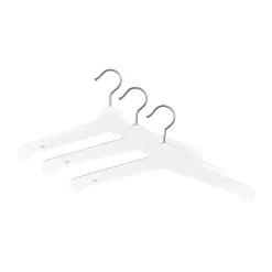 Clearance Essem Design Percha Nostalgi 3-pack, Blanco
