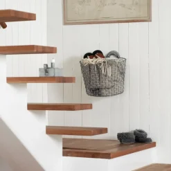 Discount KORBO Percha para cesta , 1 pieza Plateado
