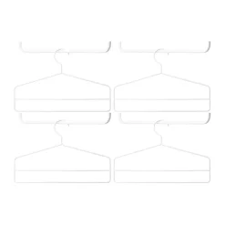 New String Percha paquete de 4, Blanco