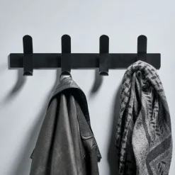 Clearance Zone Denmark Perchero A-Rack, Soft grey, 4 ganchos Gris