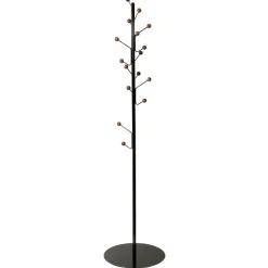 Discount Maze Perchero Bill Floor, Negro-marrón oscuro MarrónNegro