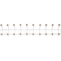 Maze Perchero Bill Horizontal L, Blanco