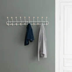 Maze Perchero Bill Horizontal L, Blanco