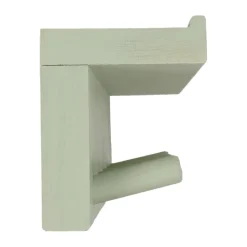Scandi Living Perchero con estante Alley, Verde