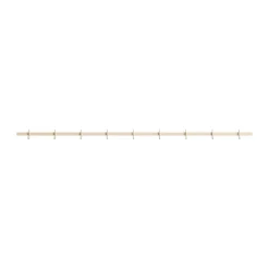 New Relief Perchero con pomos large 123 cm, Fresno Beige