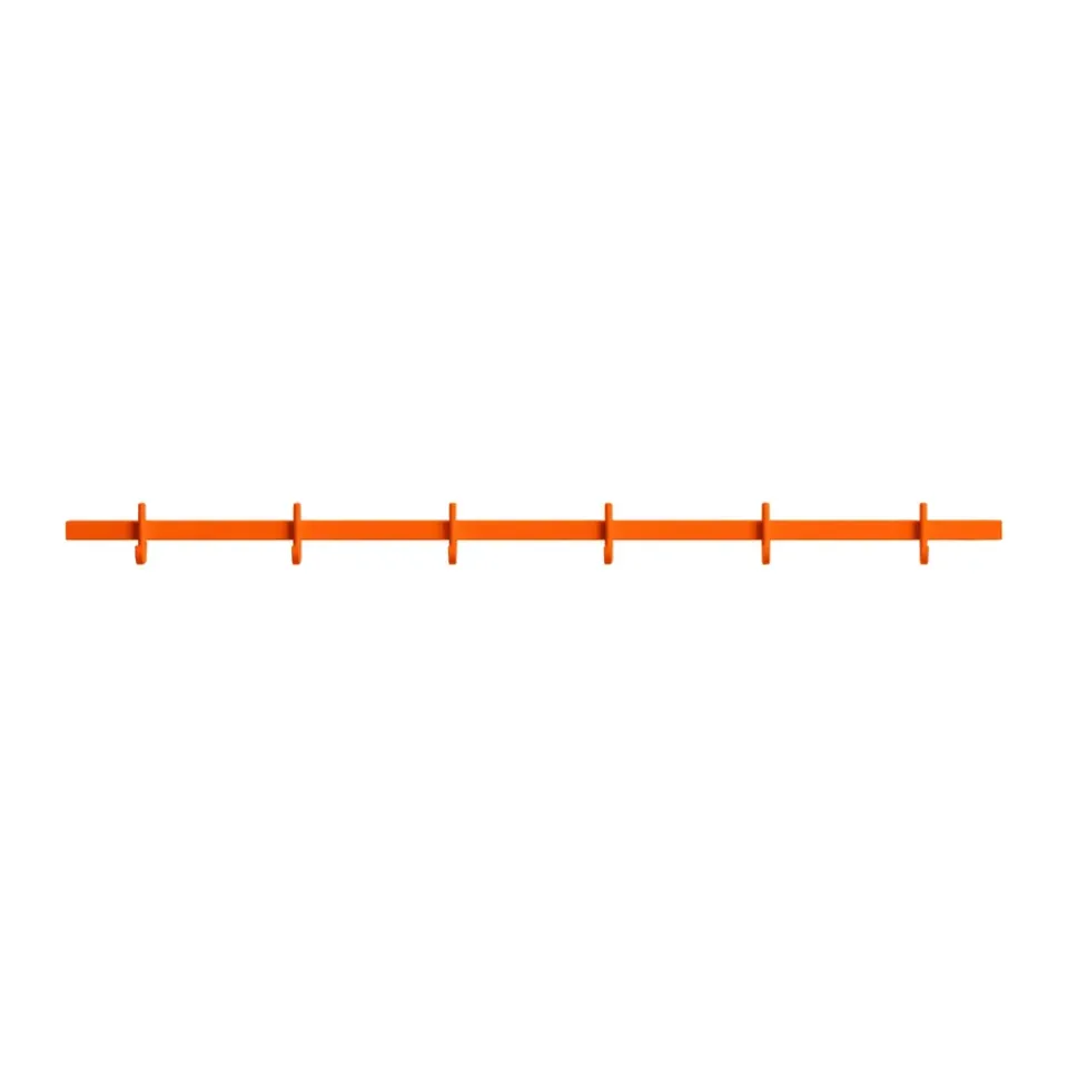 Best Relief Perchero con pomos medium 82 cm, Naranja