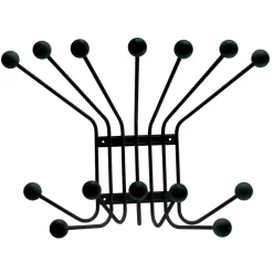Maze Perchero de pared Bill L, Negro