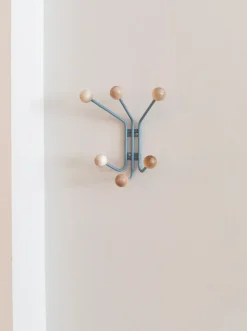 Sale Maze Perchero de pared Bill XS, Pigeon blue Azul