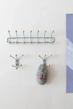 Sale Maze Perchero de pared Bill XS, Pigeon blue Azul