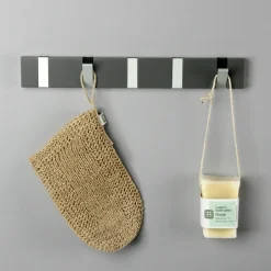 New LoCa Perchero de pared Knax 33 cm, Gris