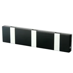Sale LoCa Perchero de pared Knax 20 cm, Negro