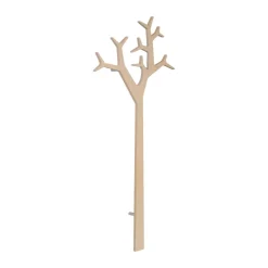 Sale Swedese Perchero de pared Tree wall Special Edition 194 cm, Pino con acabado blanco Marrón