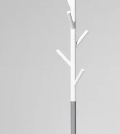Online SMD Design Perchero de pie Sticks, blanco-plata PlateadoBlanco