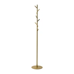 Hot SMD Design Perchero de pie Sticks, Centeno Amarillo