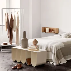 Discount Kristina Dam Studio Perchero Grid, White Blanco