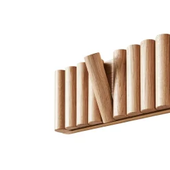Discount Andersen Furniture Perchero Mono 59 cm, Oak Marrón