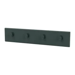 Montana Perchero Coat Racks 4 ganchos, BlackJade Verde