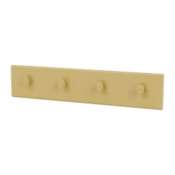 Best Montana Perchero Coat Racks 4 ganchos, Cumin Amarillo