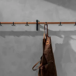 Outlet Essem Design Perchero Nostalgi, Aluminio, base blanca Plateado