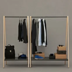 Online Normann Copenhagen Perchero para ropa Toj, Grey Gris