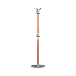 Hot Scherlin Perchero, Roble aceitado/plata Beige