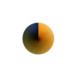Discount Paper Collective Perfect Circle, 50x70 cm NaranjaAzulBlanco