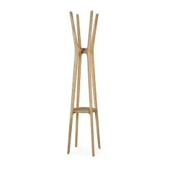 Online Ethnicraft PI perchero, Roble, 184 cm Beige
