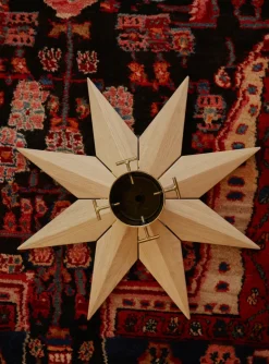 Hot Fritz Hansen Pie para árbol de navidad Stella Ø50,5 cm, roble BeigeColor dorado