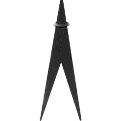 Hot MOEBE Pinza madera Pinch, roble pintado de Negro