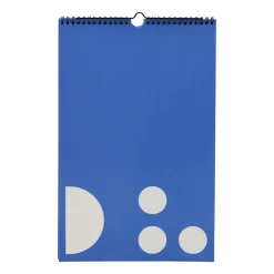 Clearance Design Letters Planificador mensual , Cobalt blue Azul