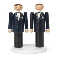Discount Kay Bojesen Denmark Plataforma para pareja de novios Kay Bojesen, Blanco