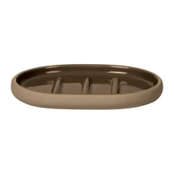 Outlet Blomus Plato de jabón Sono 10x13 cm, Tostado Marrón