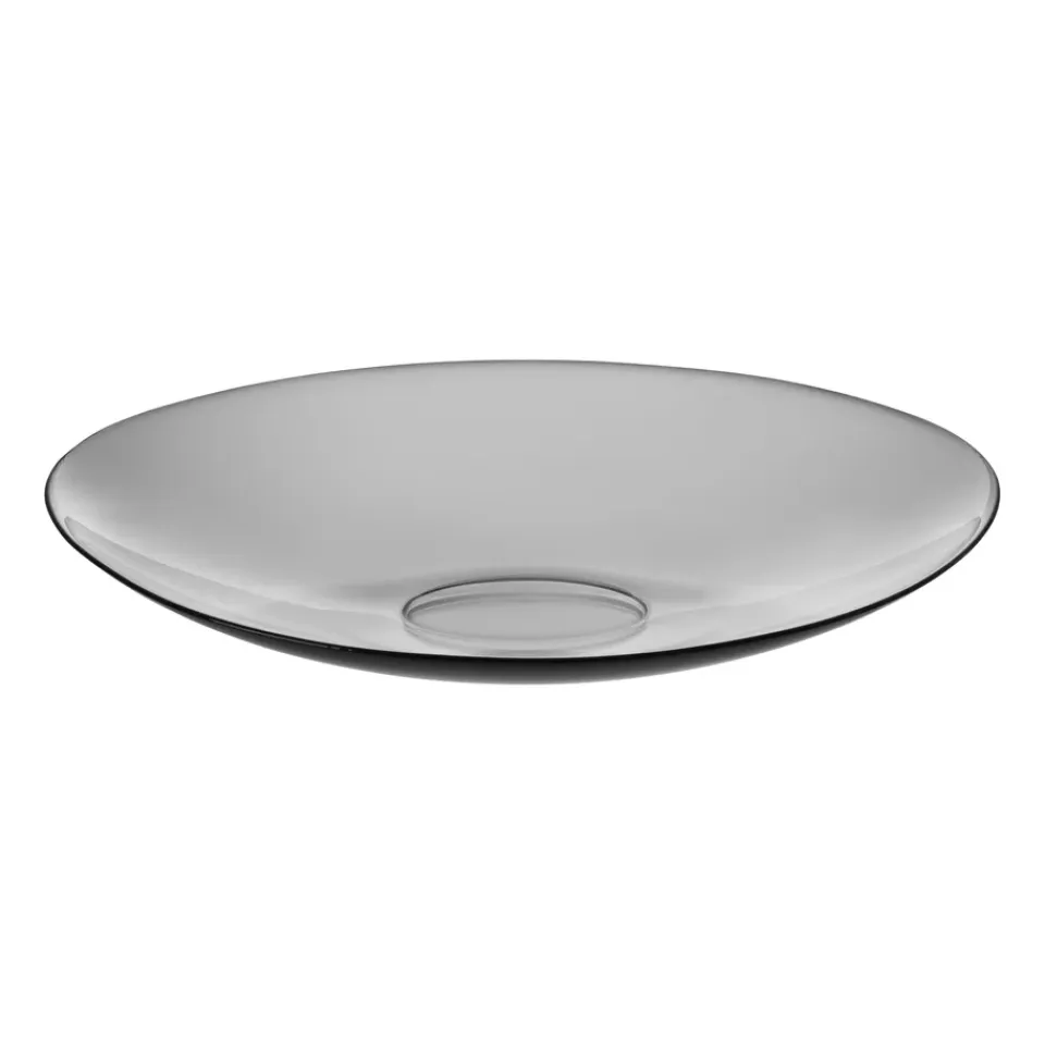 Discount Orrefors Plato Pond 29 cm, gris GrisTransparente