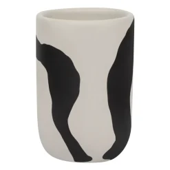 Hot Mette Ditmer Porta cepillo de dientes Icon, Off-white BlancoNegro