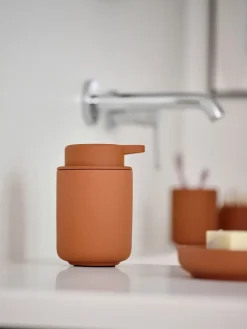 New Zone Denmark Portacepillos de dientes Ume, Terracotta Rojo