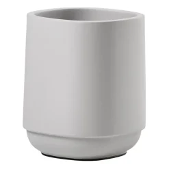 New Zone Denmark Portacepillos de dientes Time 9,8 cm, Soft grey Gris