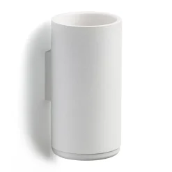 Hot Zone Denmark Portacepillos de dientes de pared RIM 13,6 cm, White Blanco