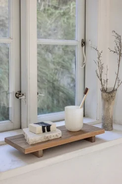 Sale Mette Ditmer Portacepillos Opal, Lino Blanco