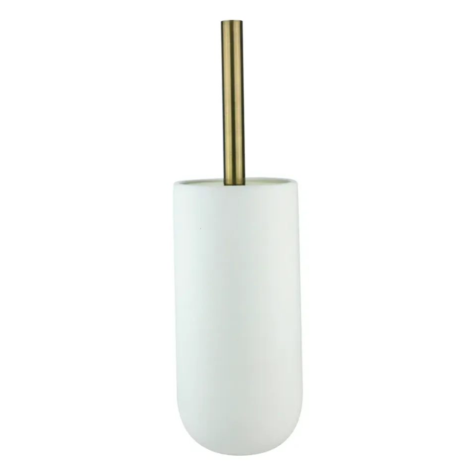 Clearance Mette Ditmer Portaescobillas baño Lotus, Blanco