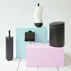 Best Brabantia Portaescobillas baño Profile, montaje en pared, Negro