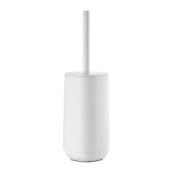 Discount Zone Denmark Portaescobillas baño Time 36 cm, White Blanco
