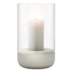 Hot Blomus Portavelas Calma Ø12 cm, Light grey Gris