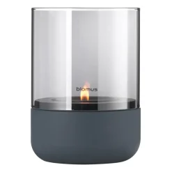 New Blomus Portavelas Calma Ø10 cm, Steel grey Gris