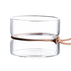 Outlet ERNST Portavelas H6 cm Ø6 cm, Transparente