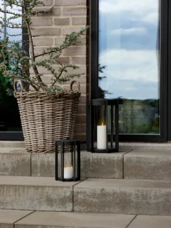 Outlet Zone Denmark Portavelas Firefly Lanterna 35 cm, Black Negro